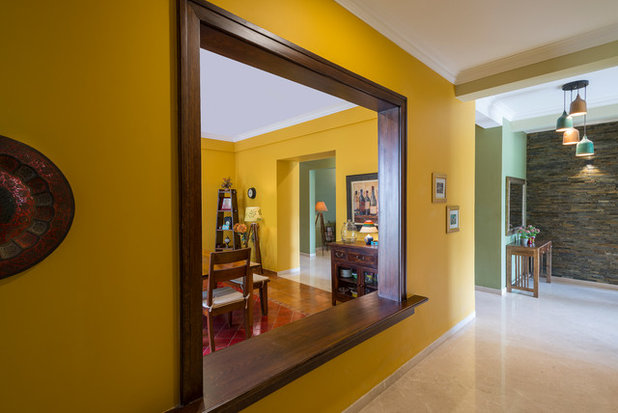 Eclectic Corridor by Shefali Singh, Architect