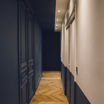 Appartement parisien aménagé en bureaux