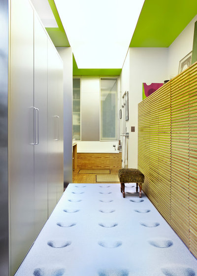 Contemporain Couloir by Eric Gizard interior design