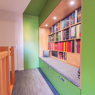 Projet G&LG / Création d'une bibliothèque sur mesure et placards chambres