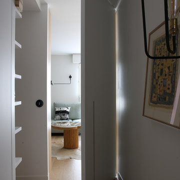 Rénovation complète d'un appartement, style contemporain
