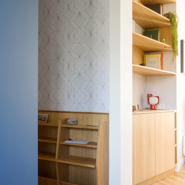 Rénovation et optimisation d'un appartement avec mobilier sur-mesure
