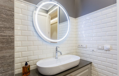 Por qué los espejos redondos han conquistado el baño moderno