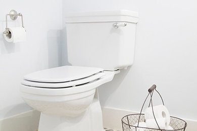 マドリードにあるトランジショナルスタイルのおしゃれな浴室の写真