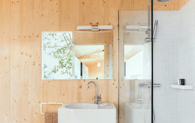 Más vale una imagen...: 7 baños pequeños de estilo nórdico