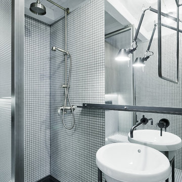 El minimalismo en un baño de diseño