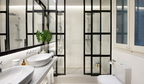 Más vale una imagen…: 14 bonitos baños alicatados en blanco