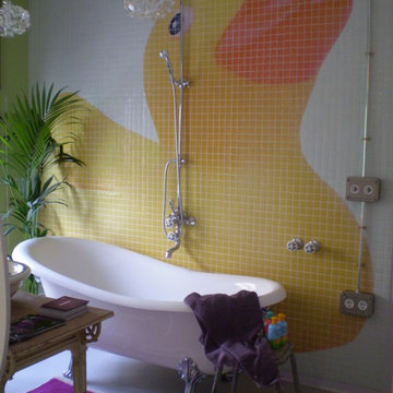 Mosaico infantil "Duck Bathroom"