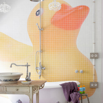 Mosaico infantil "Duck Bathroom"