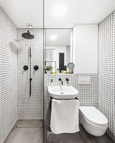 コンテンポラリー 浴室 by VIKNA - Arquitectura de Interiores