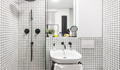 Photothèque : 50 petites salles de bains et leurs astuces futées