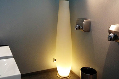 Foto de cuarto de baño minimalista de tamaño medio