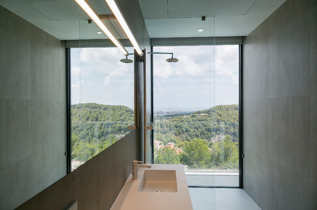 Modern Bathroom Vivienda Unifamiliar en Jávea