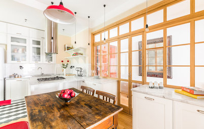 Prima e Dopo: Una Cucina Guadagna Molta Luce e Cambia Forma