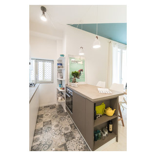 Appartamento Carafa, 60 MQ - Scandinavian - Kitchen - Milan - by Desearq  Studio