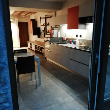 Arredamento in appartamento nel centro storico di Aosta