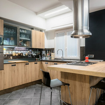 CASA DEL PIANISTA - Cucina Diesel Social Kitchen by Scavolini