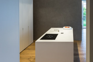 Esempio di una cucina minimalista