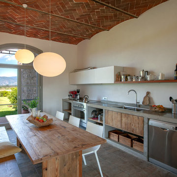 Cucina e sala da pranzo @ Podere 500.
