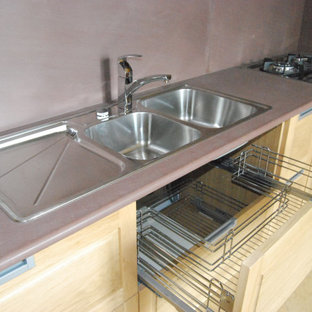 Cucina su misura in rovere massello