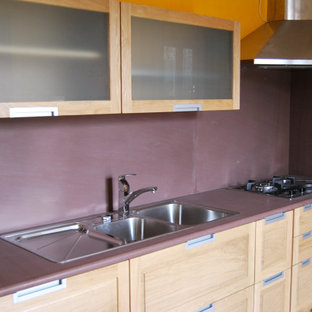 Cucina su misura in rovere massello