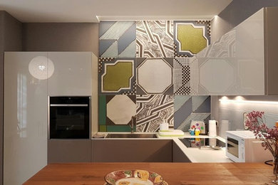 This is an example of a contemporary kitchen in Other.