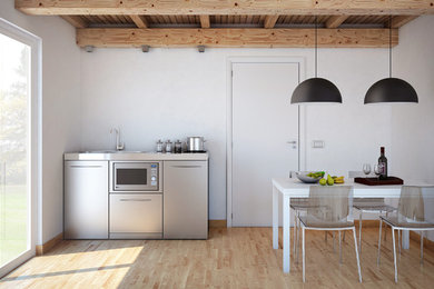 Design ideas for a contemporary kitchen in Milan.