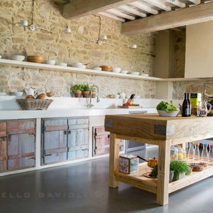 Ispirazione per una cucina country