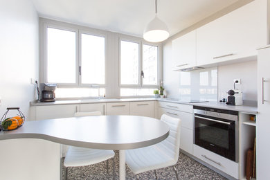 Design ideas for a modern kitchen in Rennes.