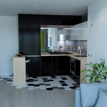 Regard | Aménagement Cuisine & Salon | 23m²