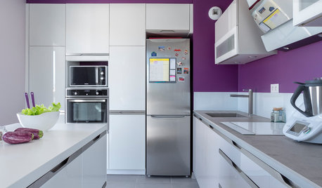 6 Places to Punch Up a Kitchen With Purple