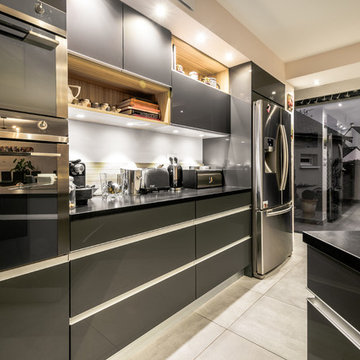 Cuisine design avec niches - Arthur Bonnet Tours