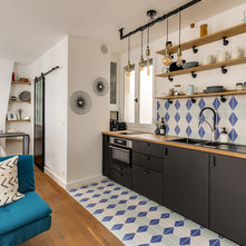 Midcentury Kitchen by Cécile Humbert - Design d'intérieur