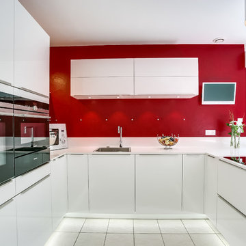 Cuisine ouverte équipée Siemens iQ700