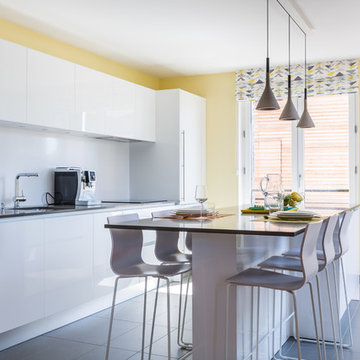 Décoration d'un autre appartement neuf dans le programme CHEVERUS à Bordeaux