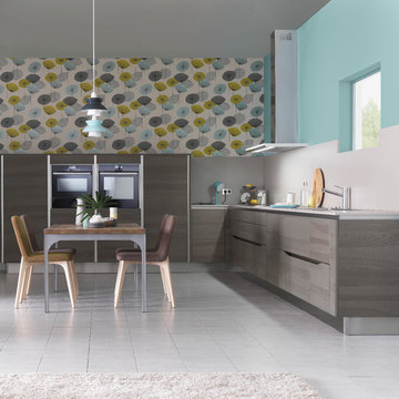 Dialogue - Une cuisine ouverte de style scandinave