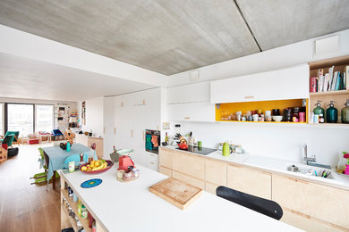 Modern kitchen in Brussels.
