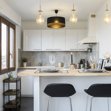 Home staging dans un 2 pièces vide