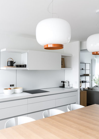 北欧 キッチン by Mon Concept Habitation