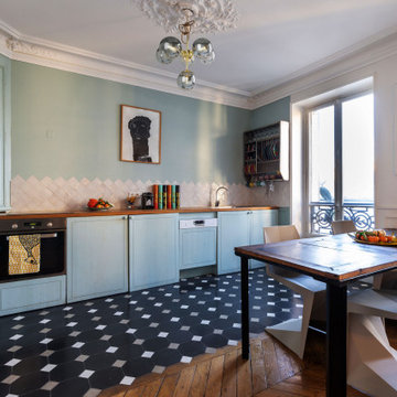 Projet de rénovation d'un appartement Haussmanien