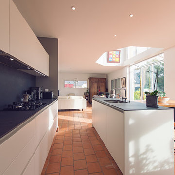 Projet O&RJ/ Conception et installation d'une cuisine dans maison d'architecte