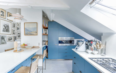 Photothèque : 40 cuisines déclinent le bleu à volonté
