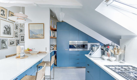 Photothèque : 40 cuisines déclinent le bleu à volonté