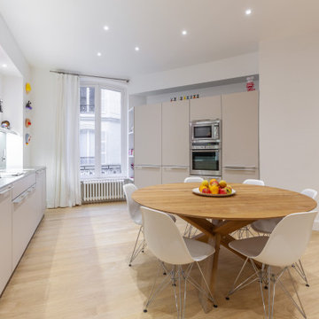 Réhabilitation d'un appartement haussmannien dasn le 6e arrondissement - 200m2
