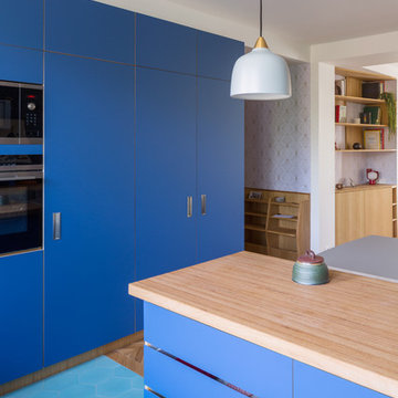 Rénovation et optimisation d'un appartement avec mobilier sur-mesure