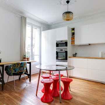 Restauration et transformation d’un appartement à Paris