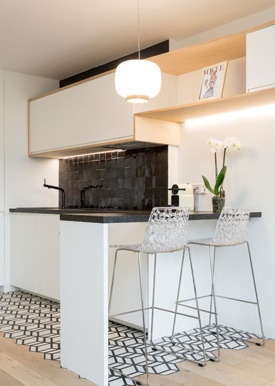 Scandinavian Kitchen by Emilie Melin architecte DPLG