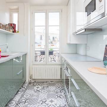 Une cuisine moderne & graphique