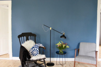 Photo of a scandinavian living room in Copenhagen.