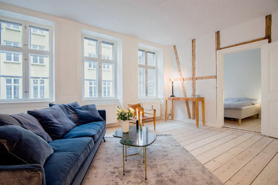 Scandi living room in Copenhagen.